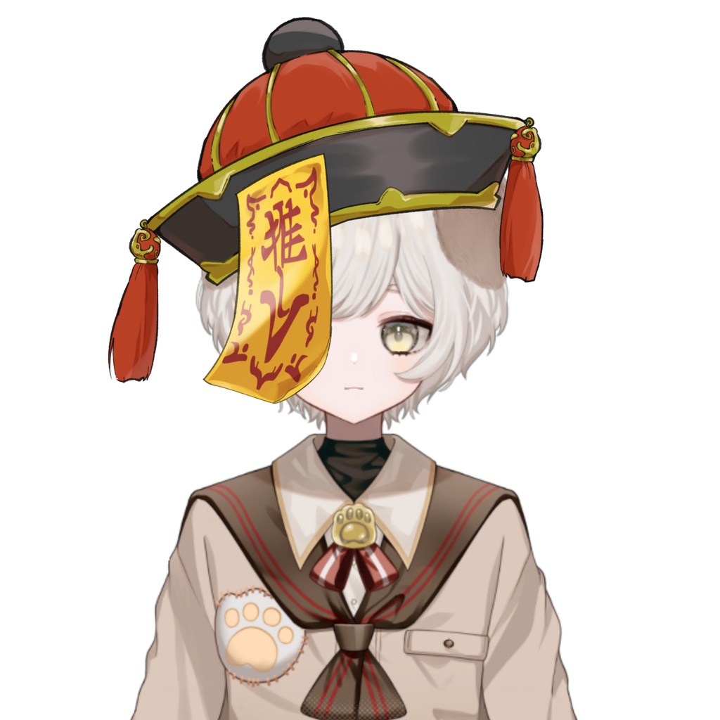 キョンシーハット【高画質・商用利用権】