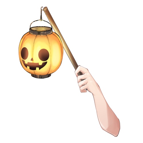 ハロウィン提灯【高画質・商用利用権】