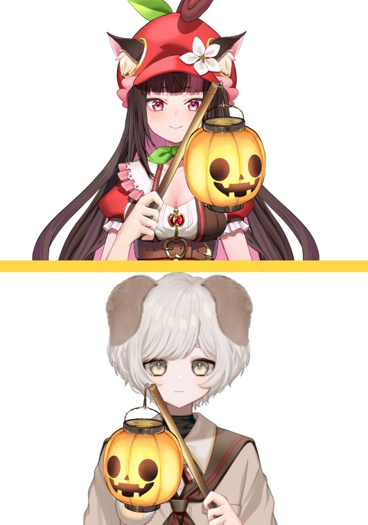 ハロウィン提灯【高画質・商用利用権】