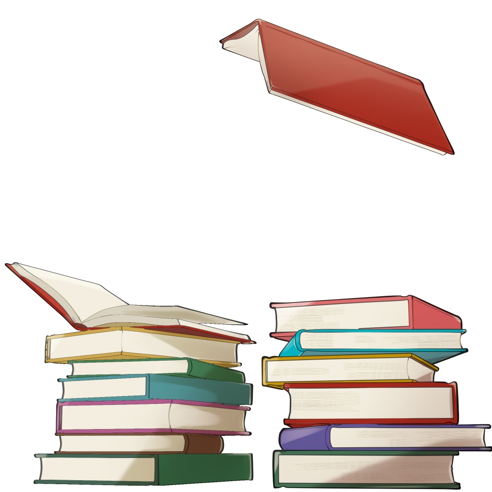 山積本【高画質、商用利用権】