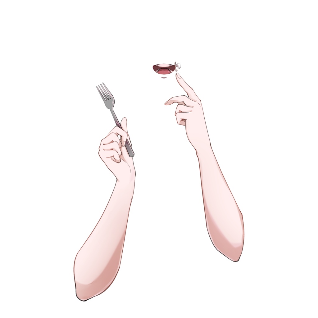 もぐもぐハンド【高画質、商用利用権】