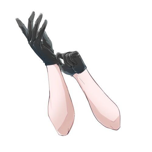 黒手袋【高画質、商用利用権】