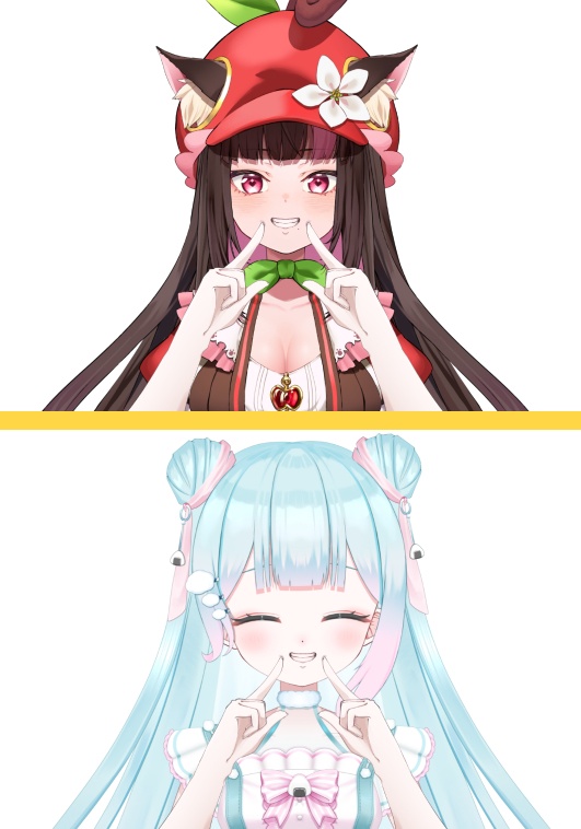 歯見せハンド【高画質、商用利用権】