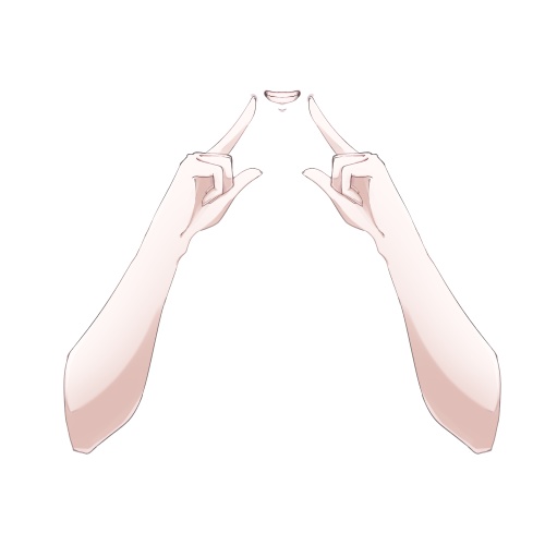 歯見せハンド【高画質、商用利用権】