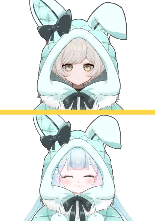 うさぎコート【高画質、商用利用権】