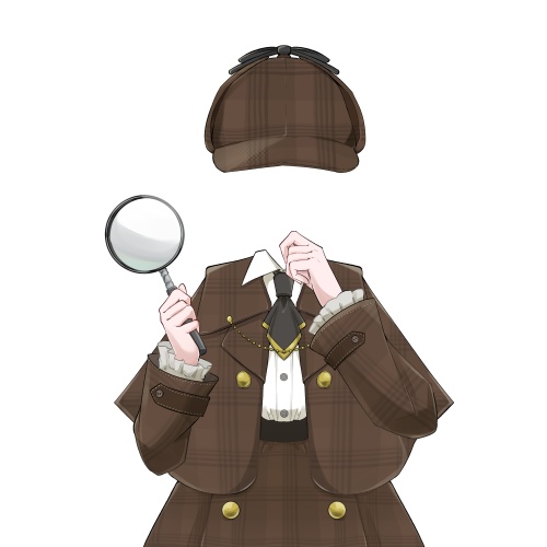 探偵衣装【高画質、商用利用権】