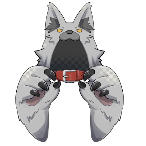 狼頭巾【高画質、商用利用権】