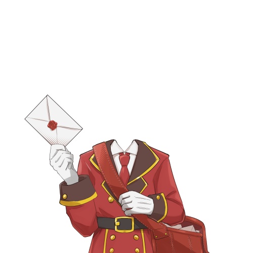 配達員衣装【高画質、商用利用権】