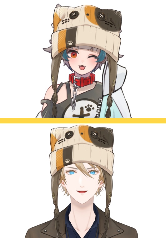 猫ニット帽【高画質、商用利用権】