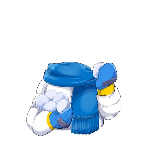 シロクマ防寒具【高画質、商用利用権】