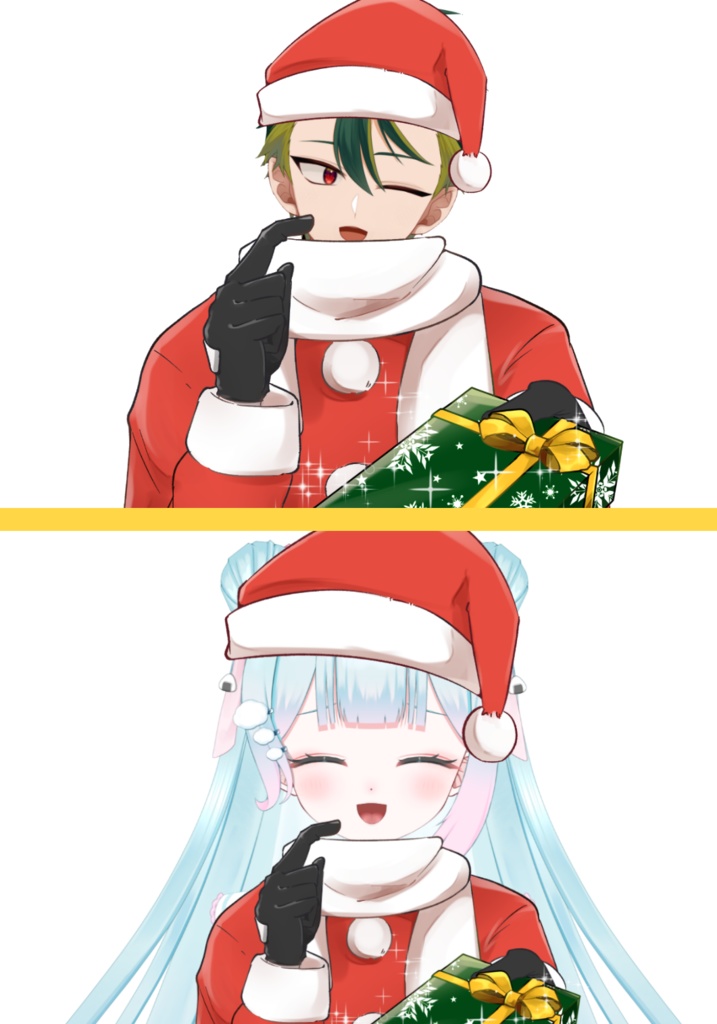 サンタ衣装【高画質、商用利用】