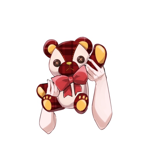 テディベアハンド【高画質、商用利用権】