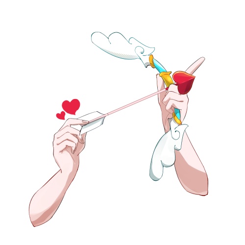 ハートボウ【高画質、商用利用】