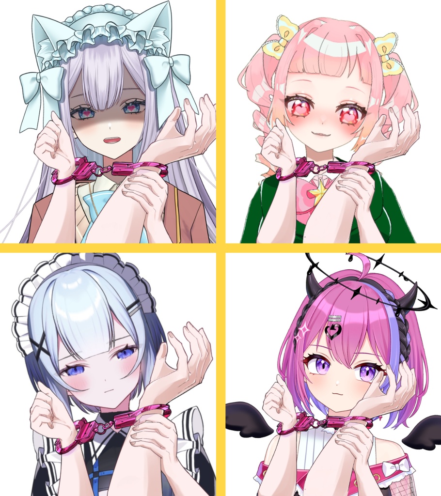 手錠ハンド【高画質、商用利用】