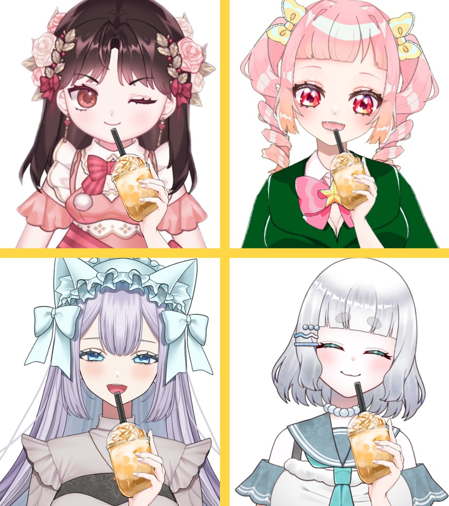 フラペチーノハンド【高画質、商用利用】