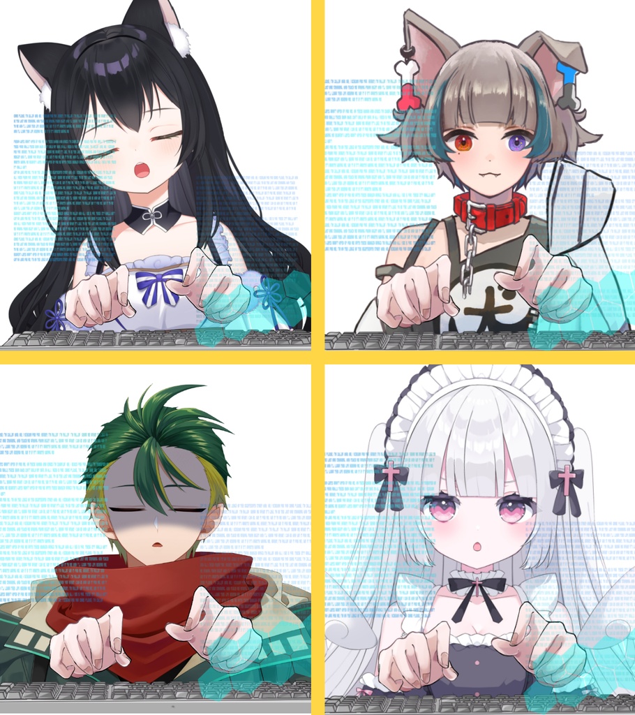 キーボードハンド【高画質、商用利用】