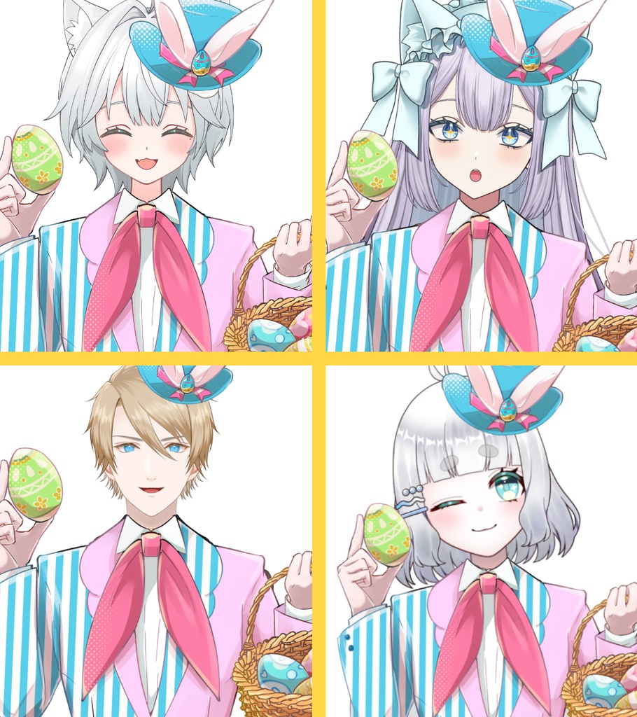 イースタースーツ【高画質、商用利用】