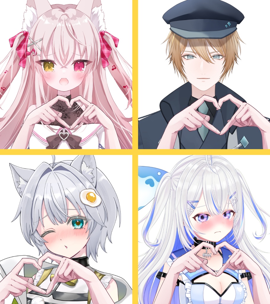 ハートハンド【高画質,商用利用】