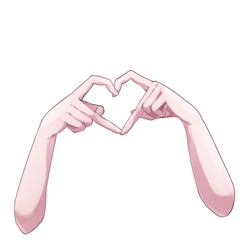 ハートハンド【高画質,商用利用】