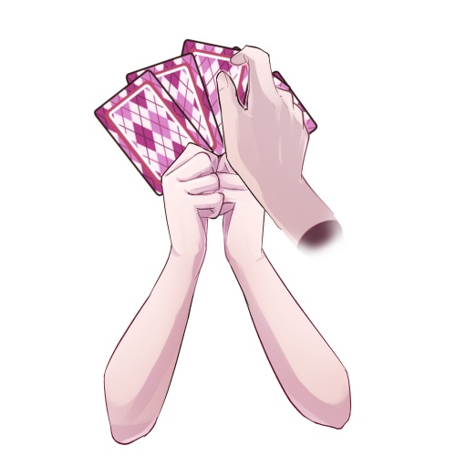 トランプハンド【高画質、商用利用】