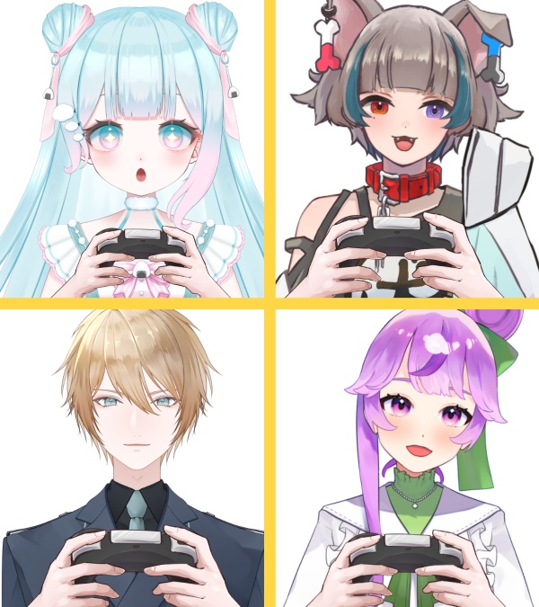 ゲームコントローラー【高画質、商用利用】