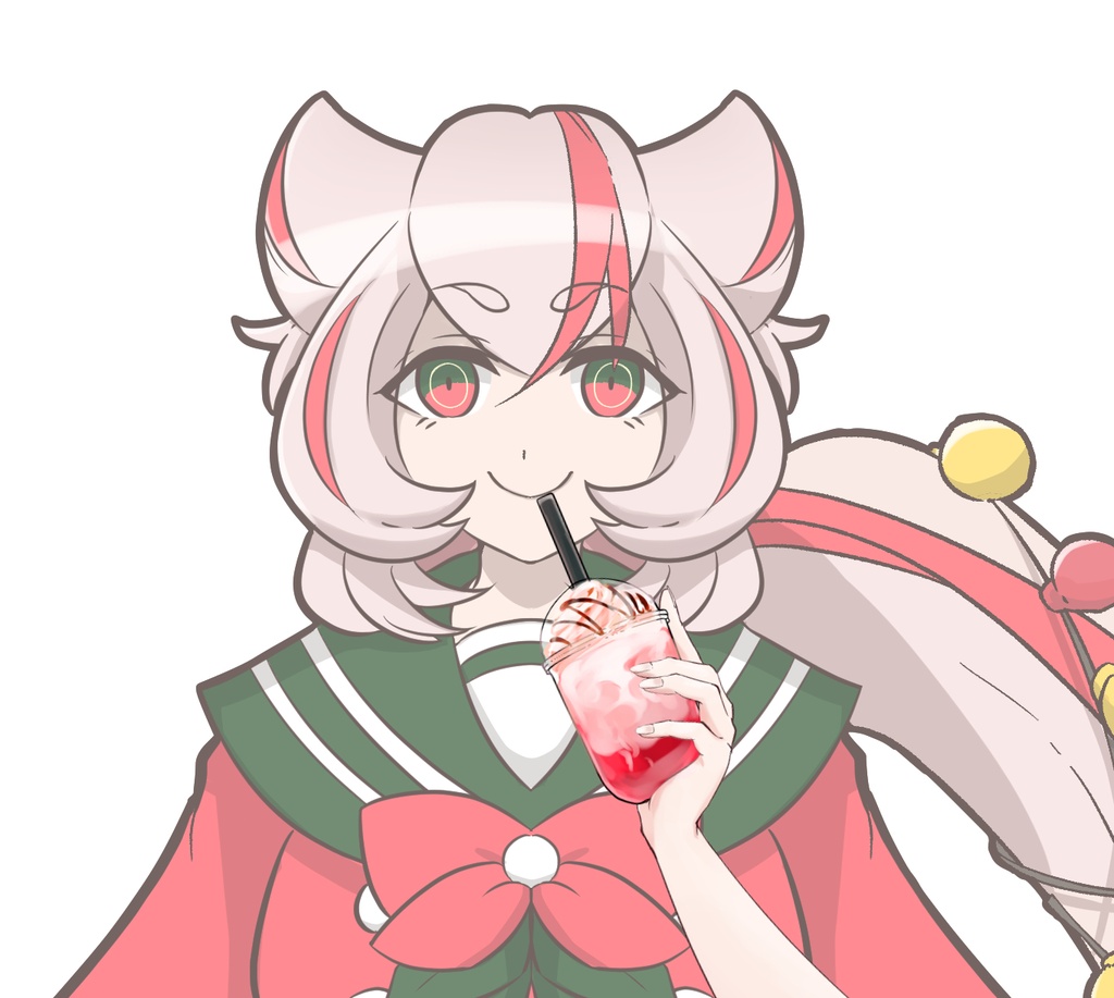 苺フラペチーノ【高画質商用利用】