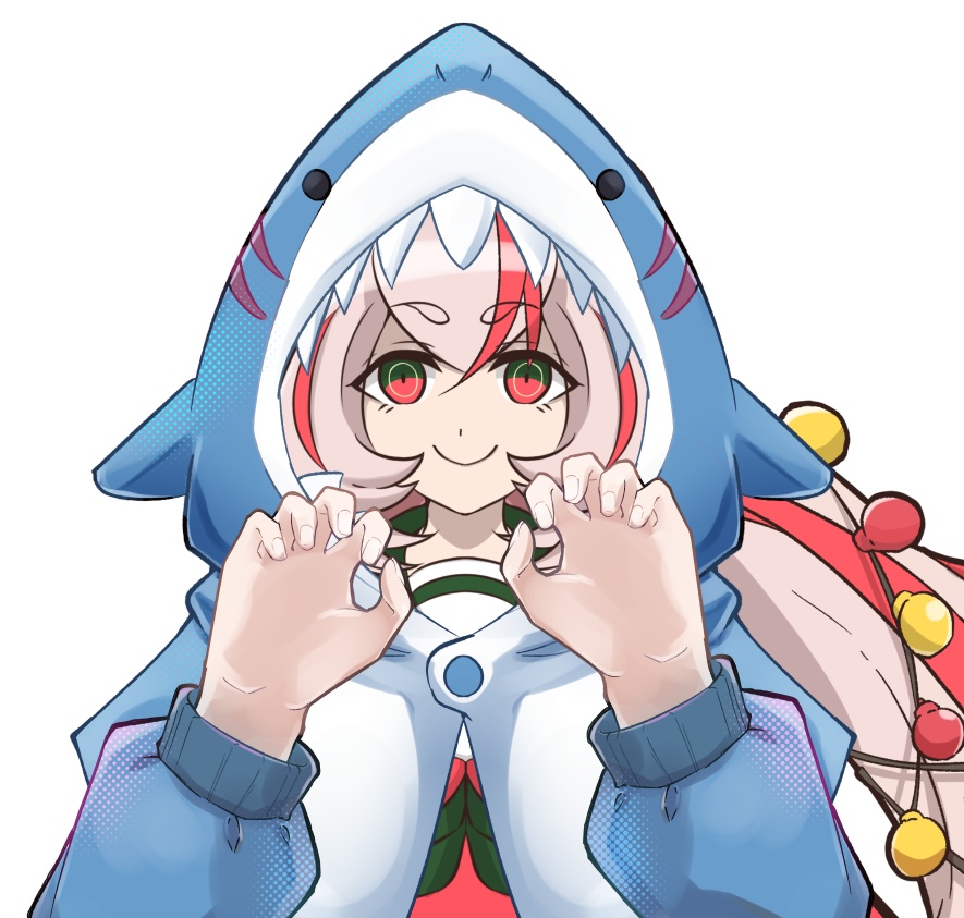 サメパーカー【高画質商用利用】