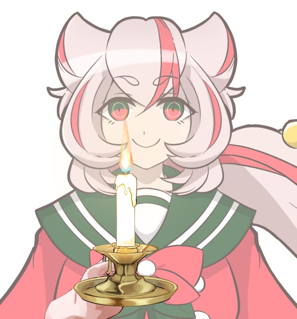ろうそくハンド【高画質商用利用】