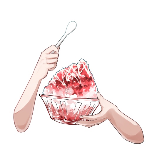 かき氷ハンド【高画質商用利用】
