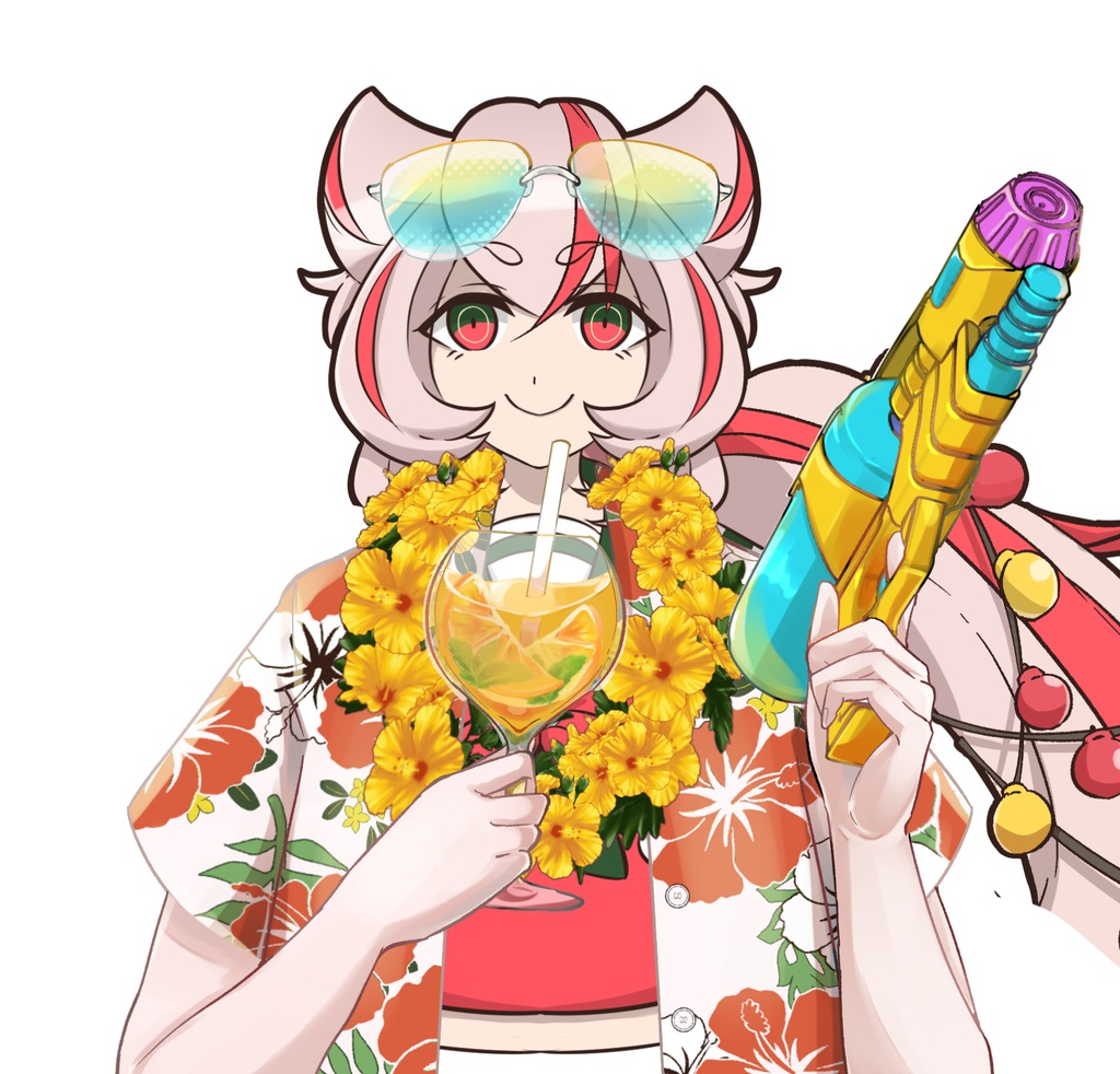 ハワイアン衣装【高画質商用利用】