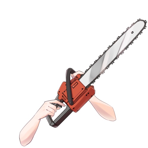 チェーンソーハンド【高画質商用利用】