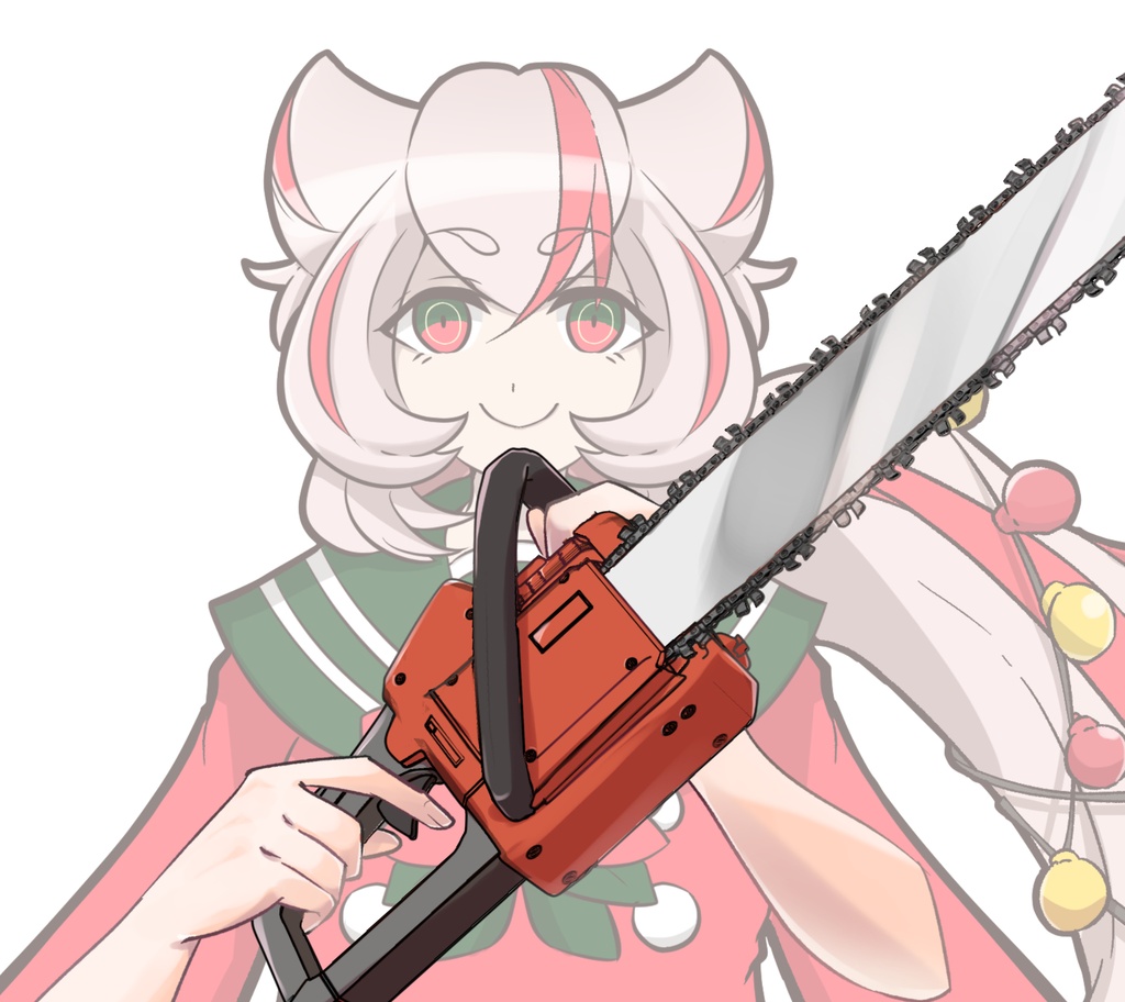 チェーンソーハンド【高画質商用利用】