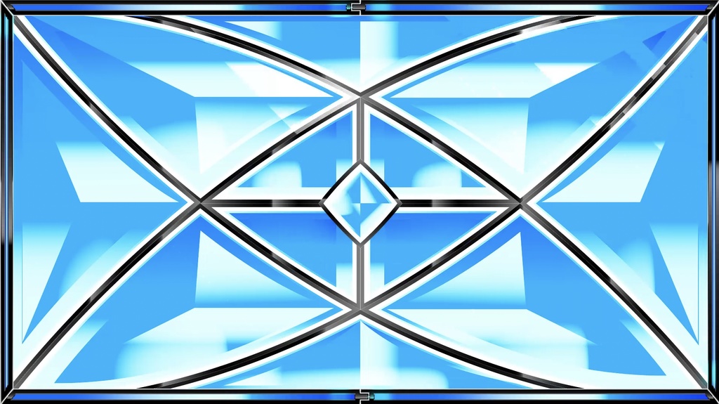 【トランジション】つやつやスタンドグラス
