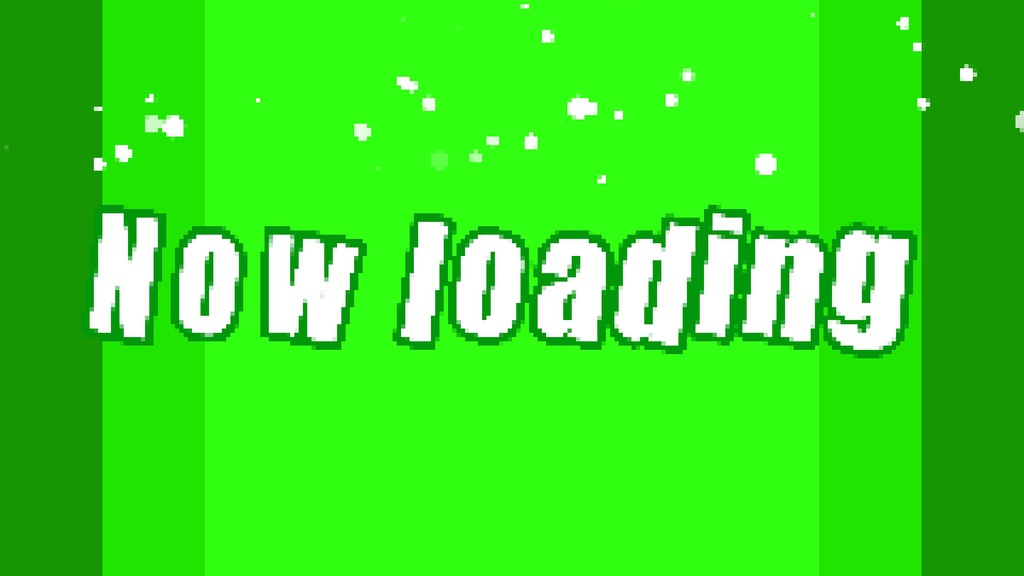 【トランジション】8bit風サマードリンク泡