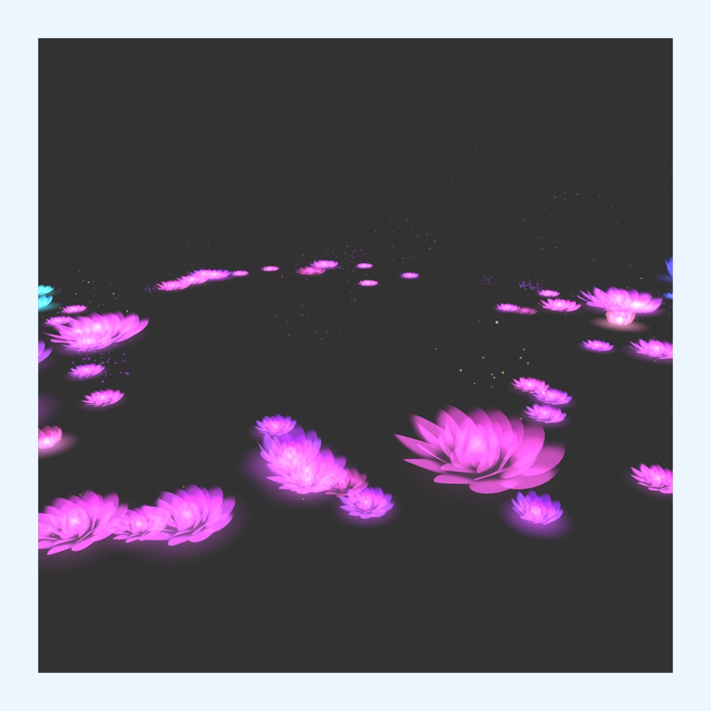 花畑パーティクル