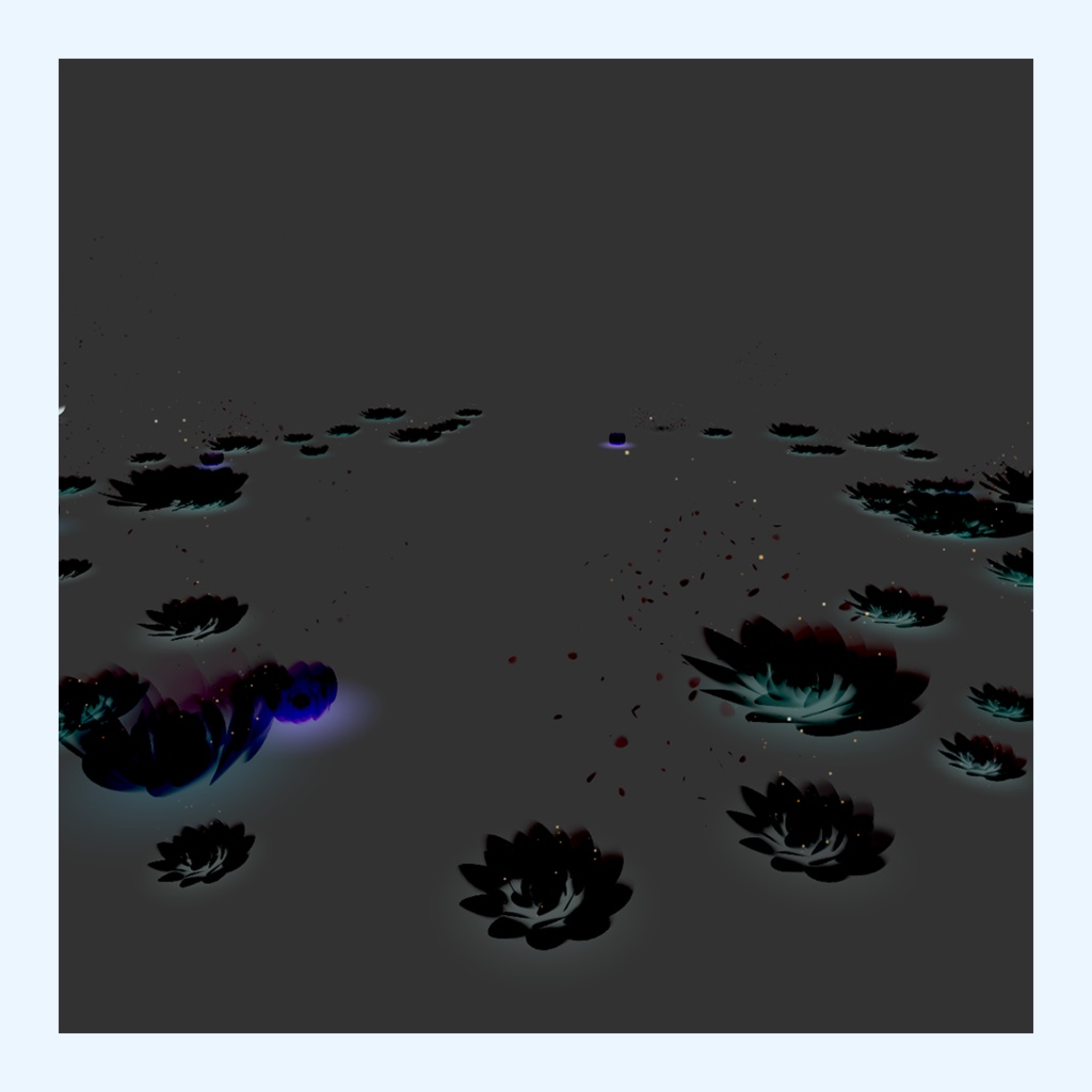 花畑パーティクル