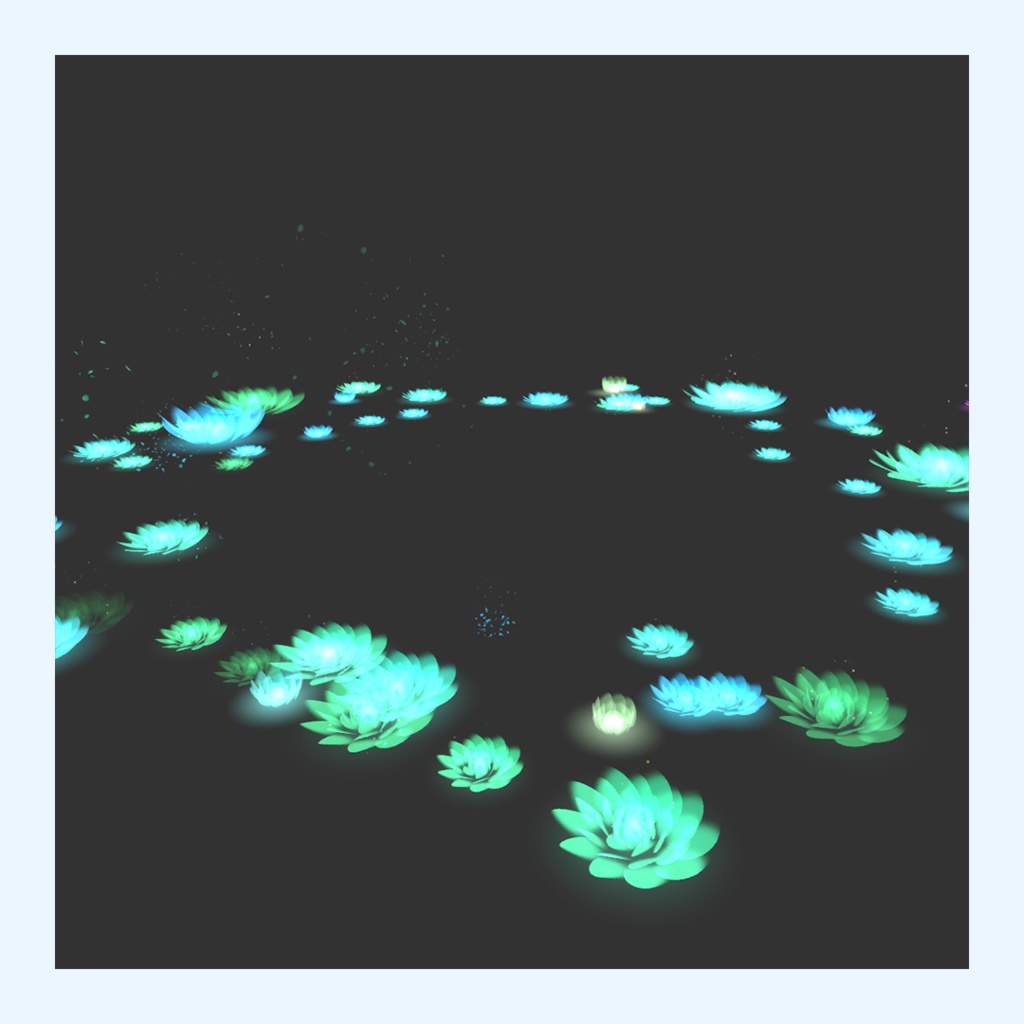 花畑パーティクル