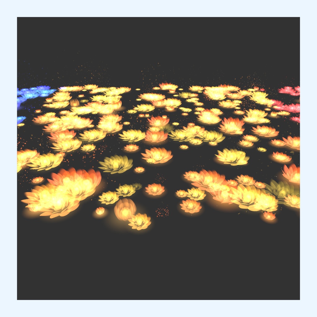 花畑パーティクル