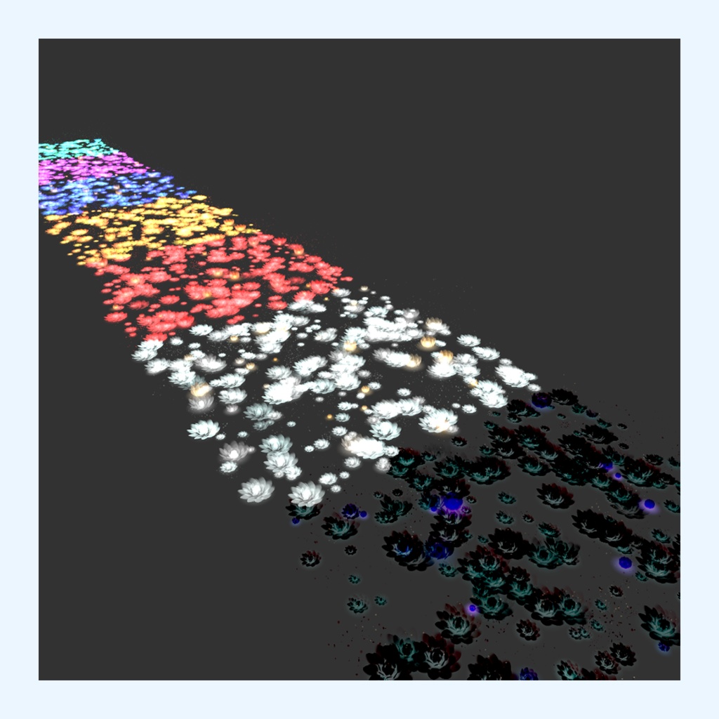 花畑パーティクル