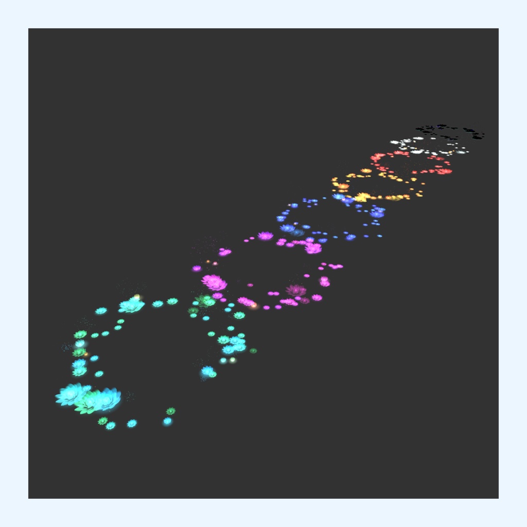 花畑パーティクル