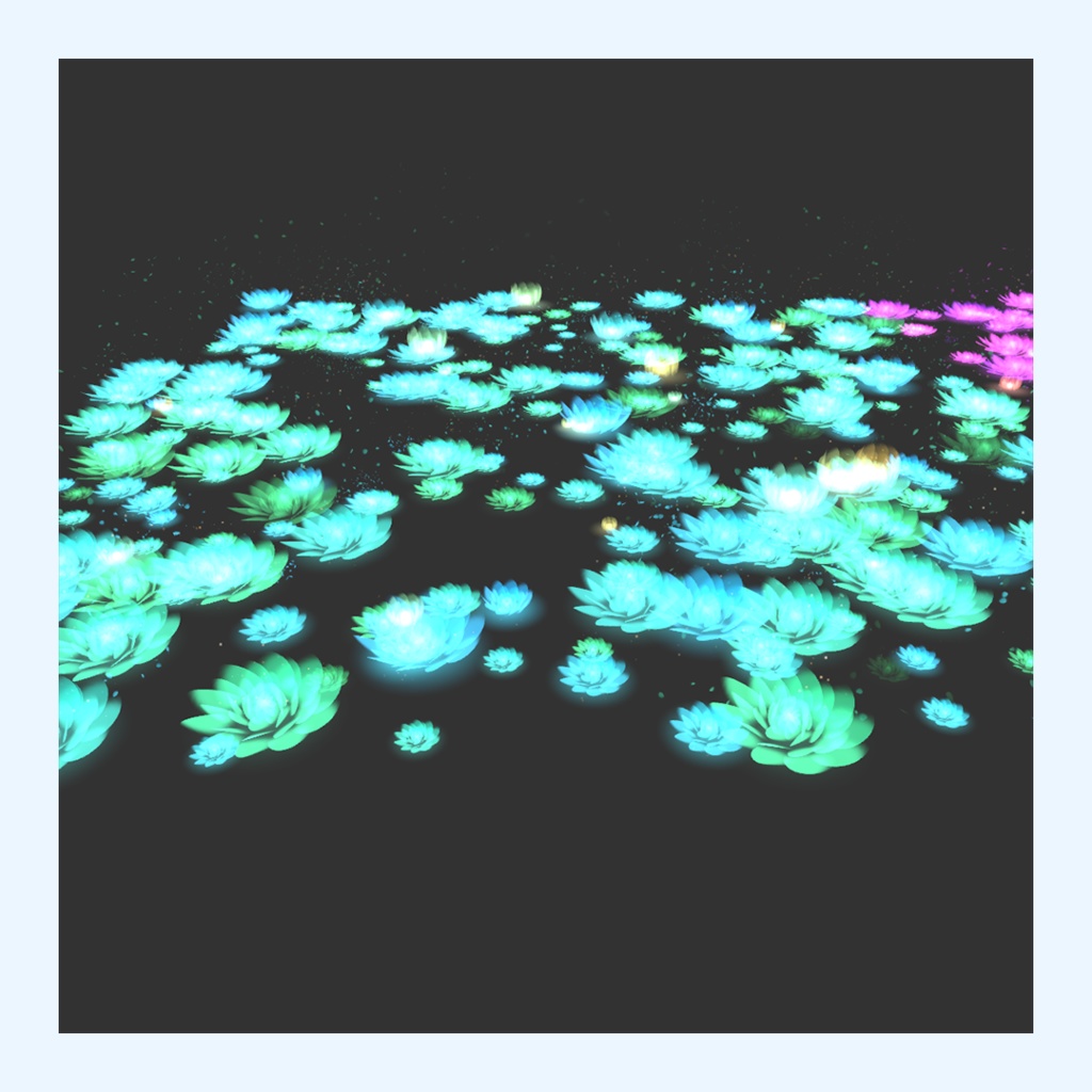 花畑パーティクル