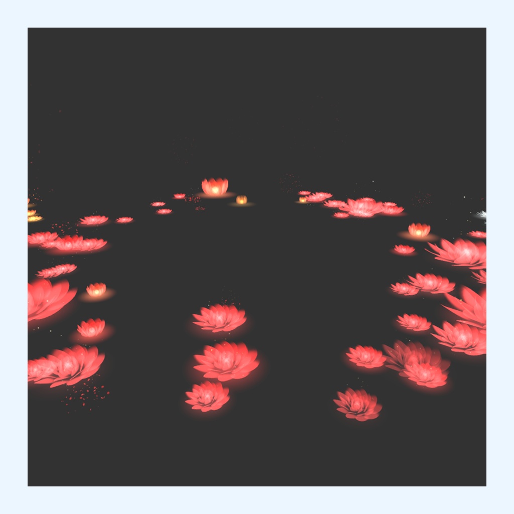 花畑パーティクル