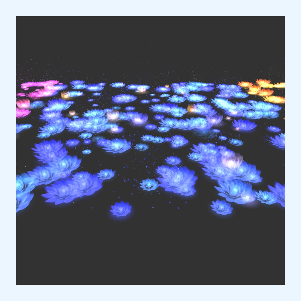 花畑パーティクル