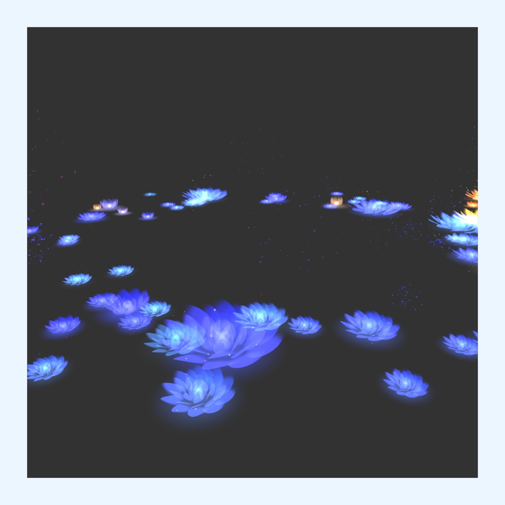 花畑パーティクル