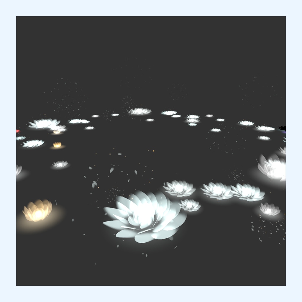 花畑パーティクル