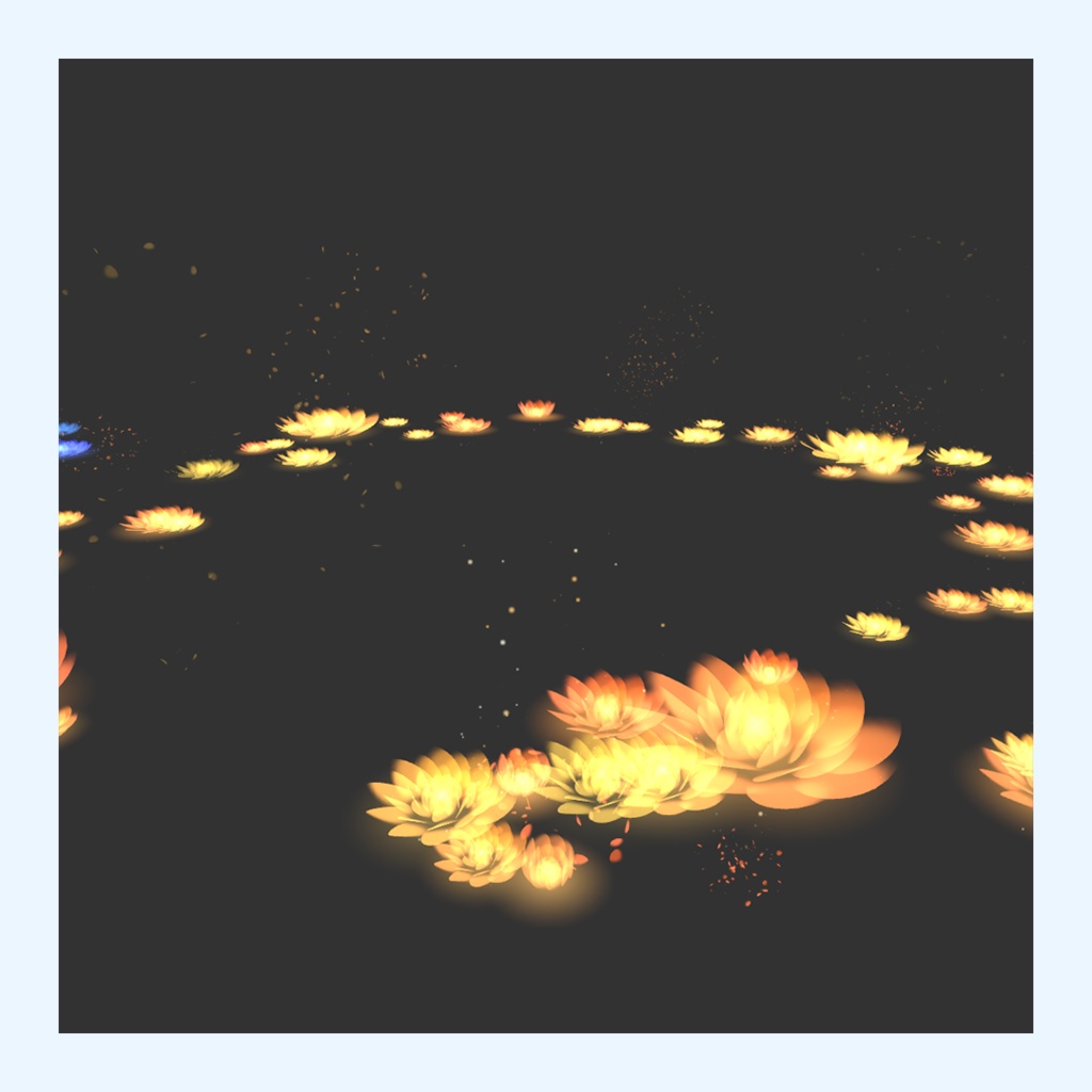 花畑パーティクル