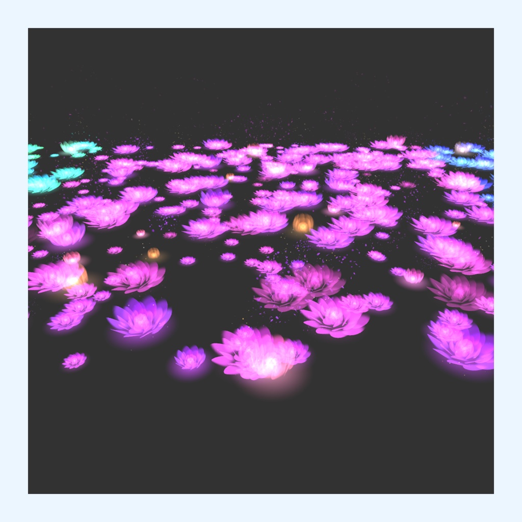 花畑パーティクル