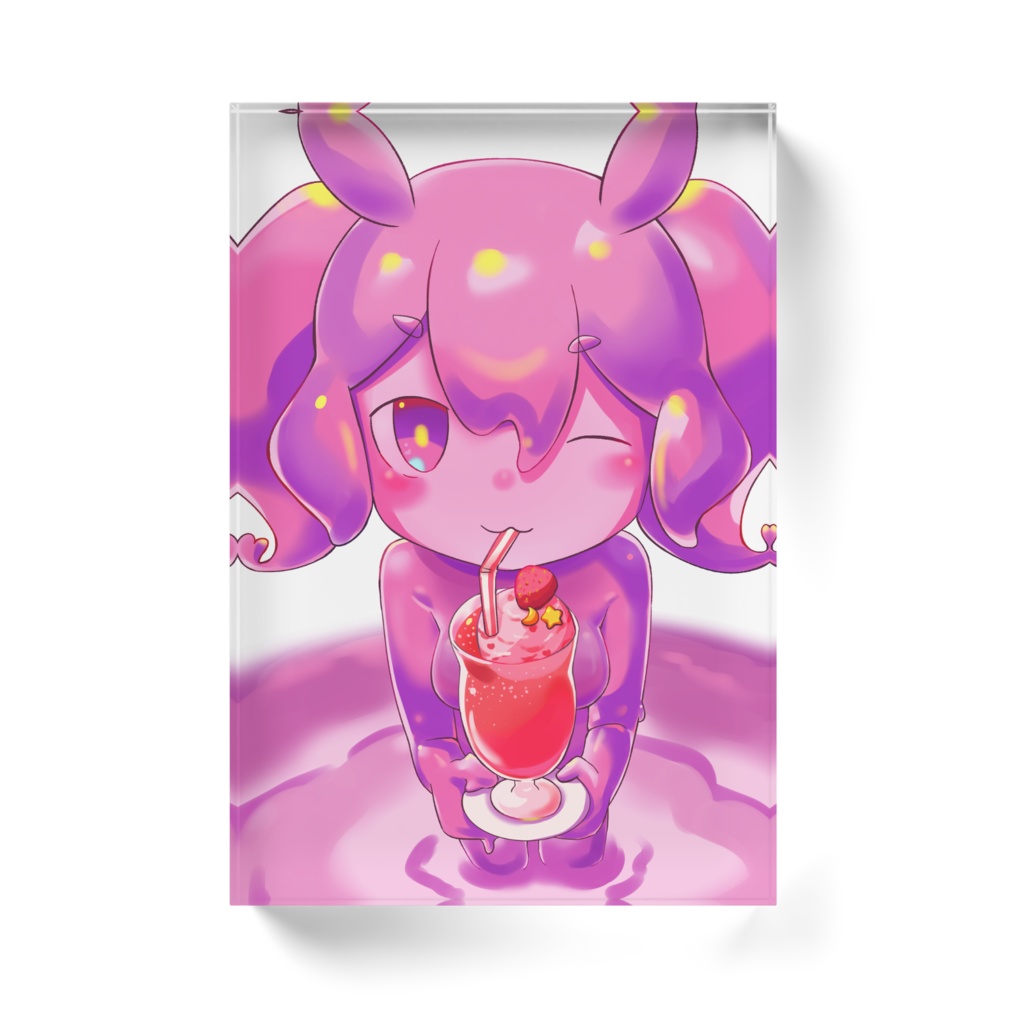 ぴりりアクリルブロック