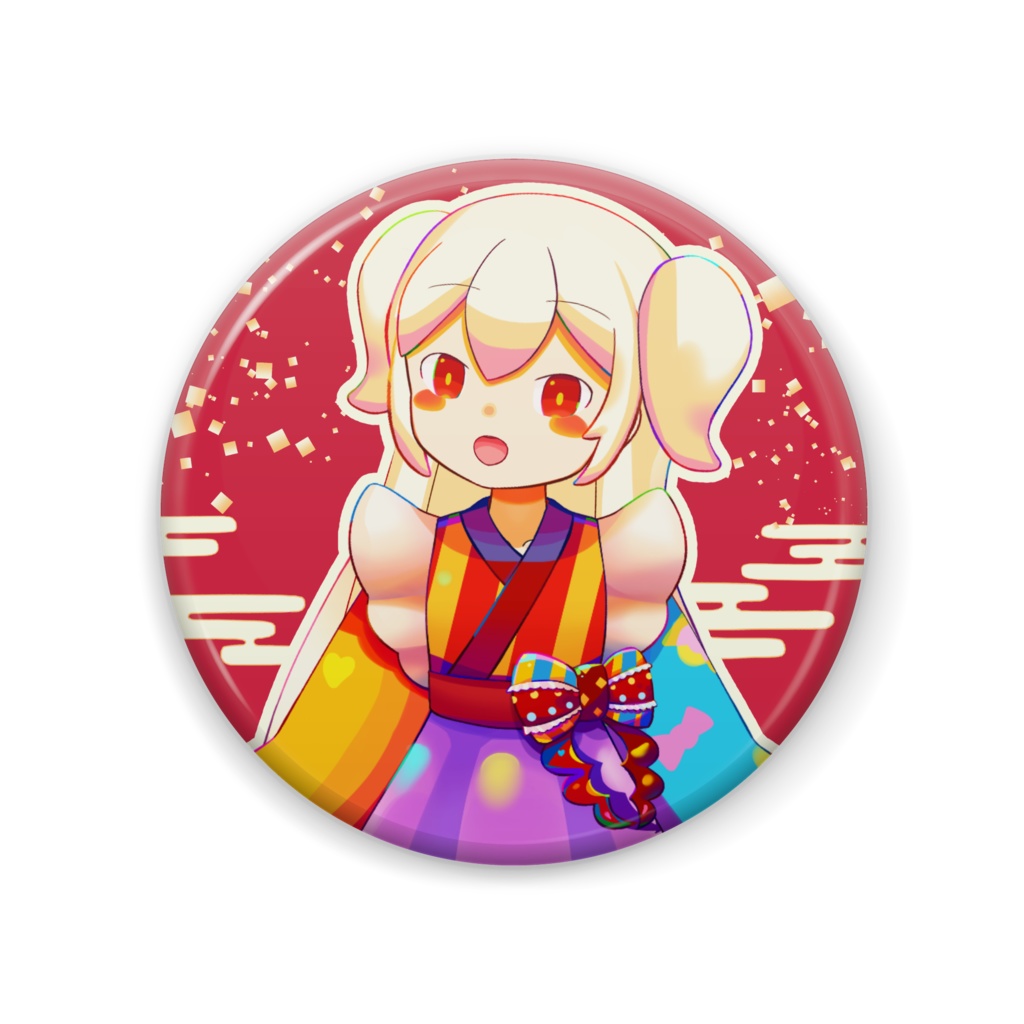 餅饅頭ちゃん缶バッジA~D