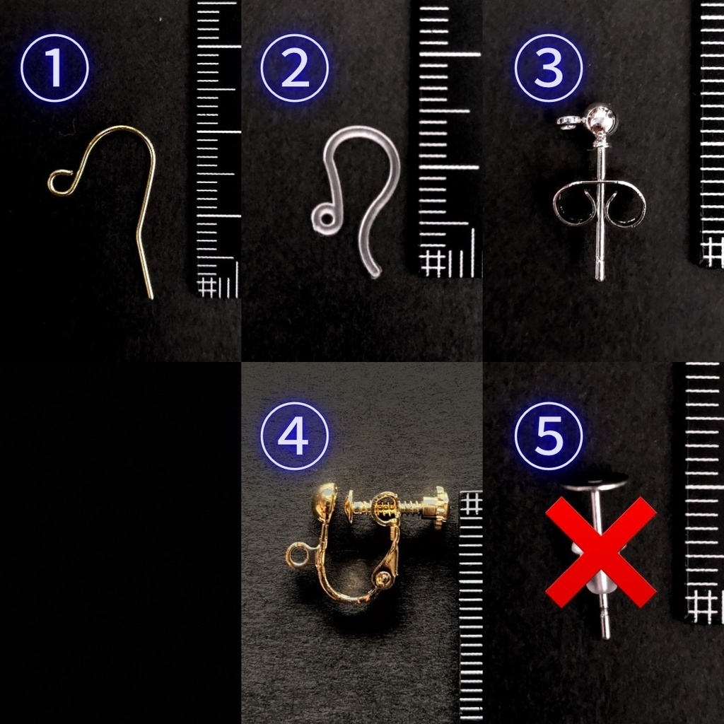 あいおい結びピンク ピアス・イヤリング